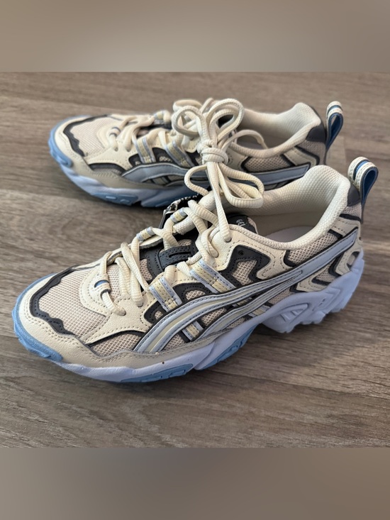 Asics Shoes - ASICS Women's Gel Nandi Sneakers in Light Blue and Cream